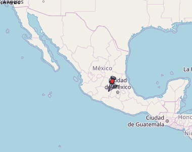 Irapeo Karte Mexiko