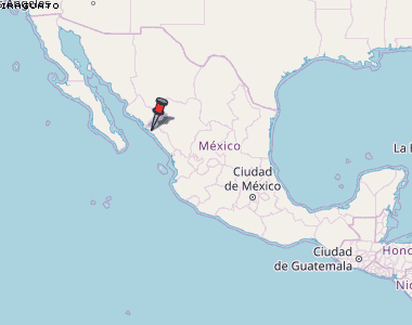 Iraguato Karte Mexiko