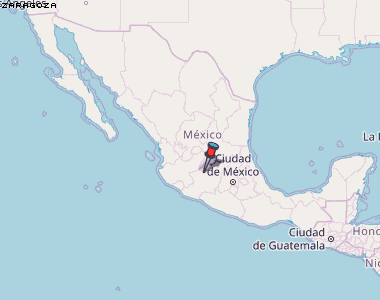 Zaragoza Karte Mexiko