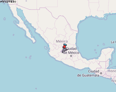 Acuitzio Karte Mexiko