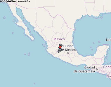 Gildardo Magaña Karte Mexiko