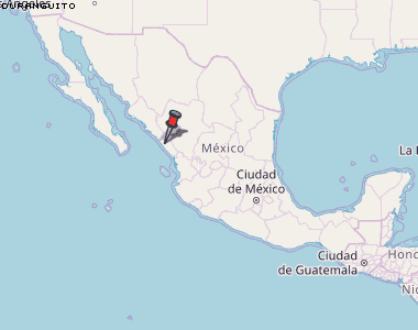 Duranguito Karte Mexiko