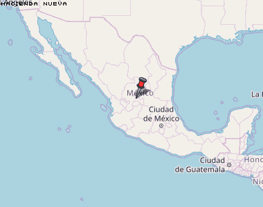 Hacienda Nueva Karte Mexiko