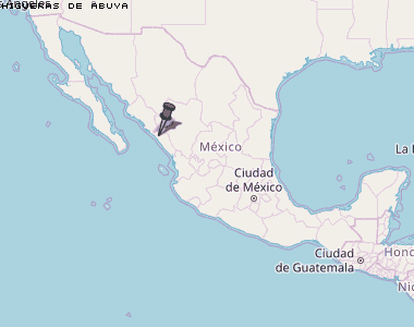 Higueras de Abuya Karte Mexiko
