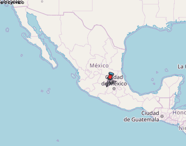 Bocaneo Karte Mexiko