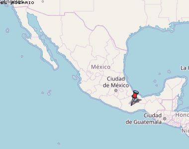 El Rosario Karte Mexiko