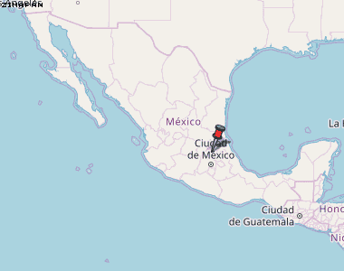 Zimapán Karte Mexiko