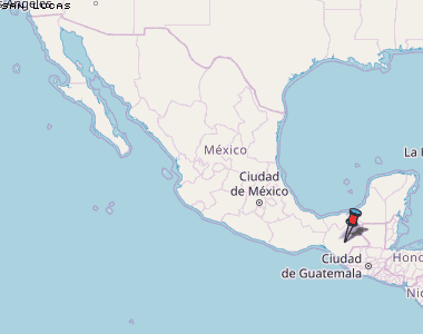 San Lucas Karte Mexiko