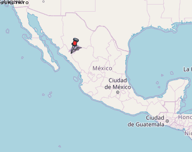 Surutato Karte Mexiko
