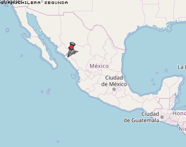 Guamuchilera Segunda Karte Mexiko