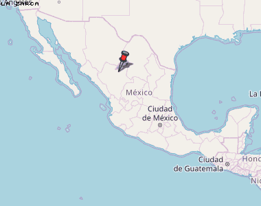 La Zarca Karte Mexiko