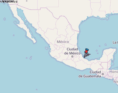 Veracruz Karte Mexiko