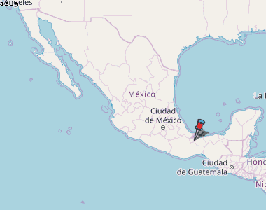 Isla Karte Mexiko