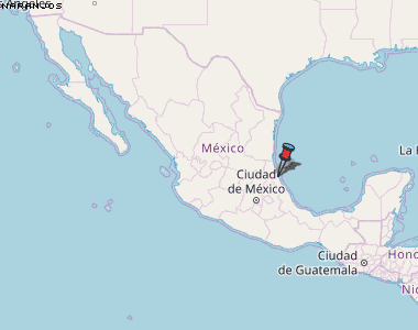Naranjos Karte Mexiko