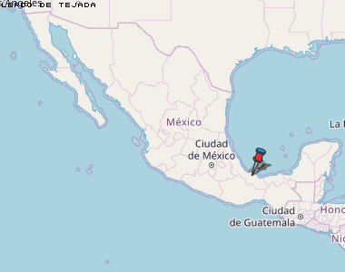 Lerdo de Tejada Karte Mexiko