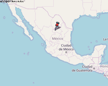 Ejido Mayrán Karte Mexiko