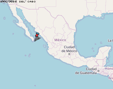 San José del Cabo Karte Mexiko