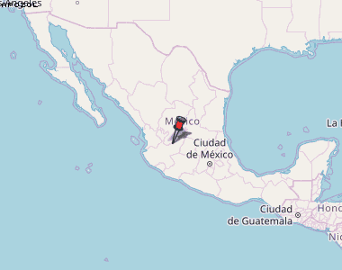Apozol Karte Mexiko
