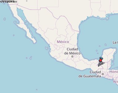 Ocosingo Karte Mexiko