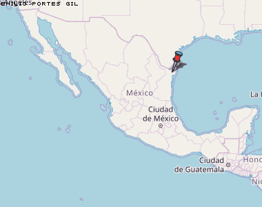 Emilio Portes Gil Karte Mexiko