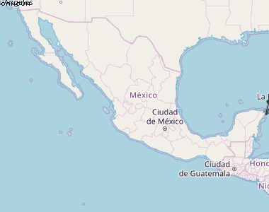 Cancún Karte Mexiko
