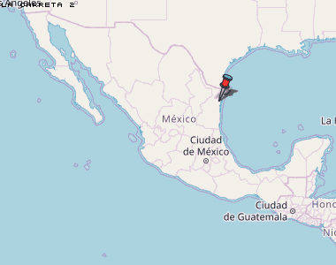 La Carreta 2 Karte Mexiko