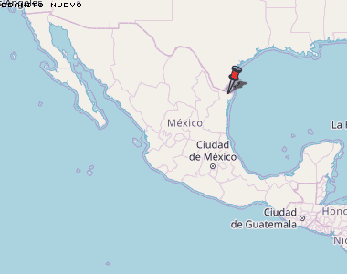 Ebanito Nuevo Karte Mexiko