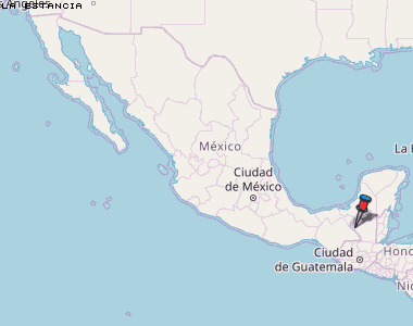 La Estancia Karte Mexiko