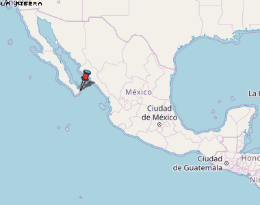 La Ribera Karte Mexiko