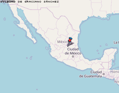 Soledad de Graciano Sánchez Karte Mexiko