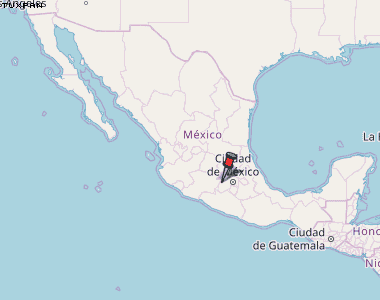 Tuxpan Karte Mexiko