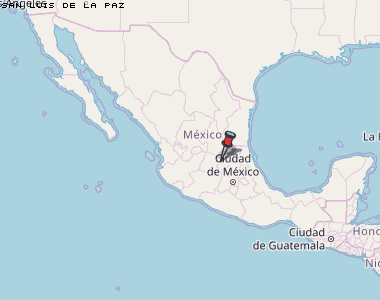 San Luis de la Paz Karte Mexiko