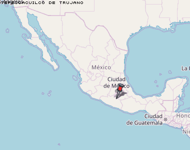 Tepecoacuilco de Trujano Karte Mexiko