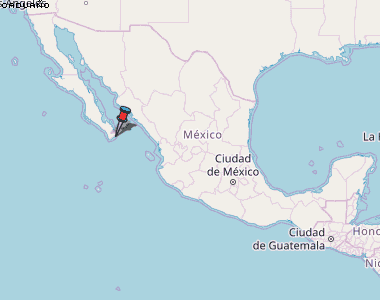 Caduaño Karte Mexiko