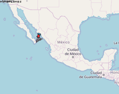 Miraflores Karte Mexiko