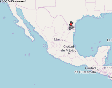 Los Herreras Karte Mexiko