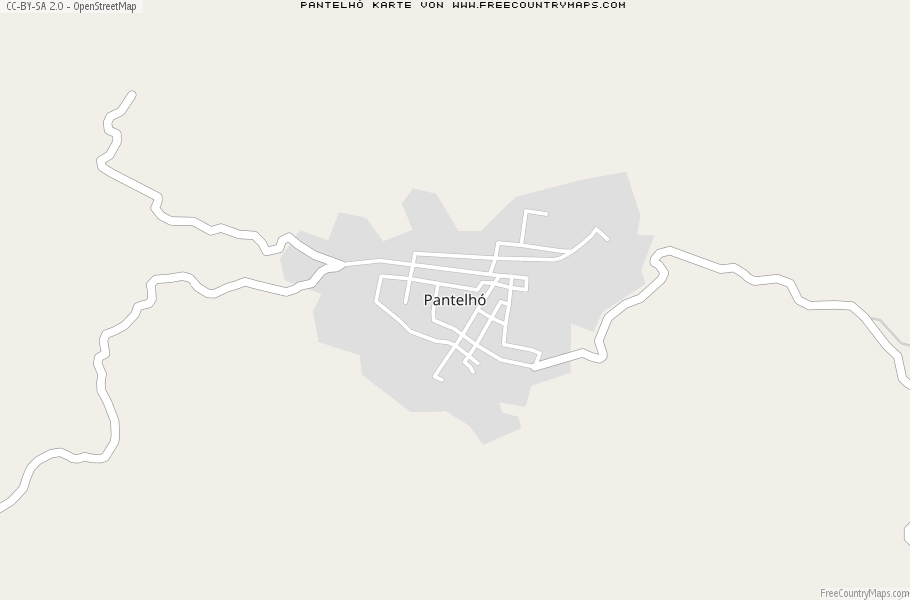 Karte Von Pantelhó Mexiko