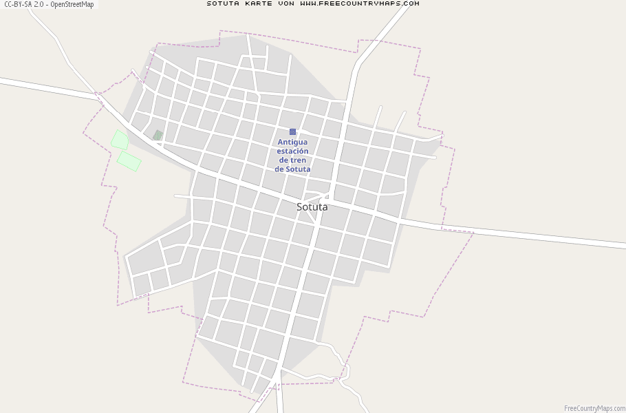 Karte Von Sotuta Mexiko
