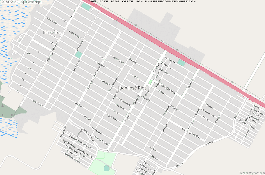 Karte Von Juan José Ríos Mexiko