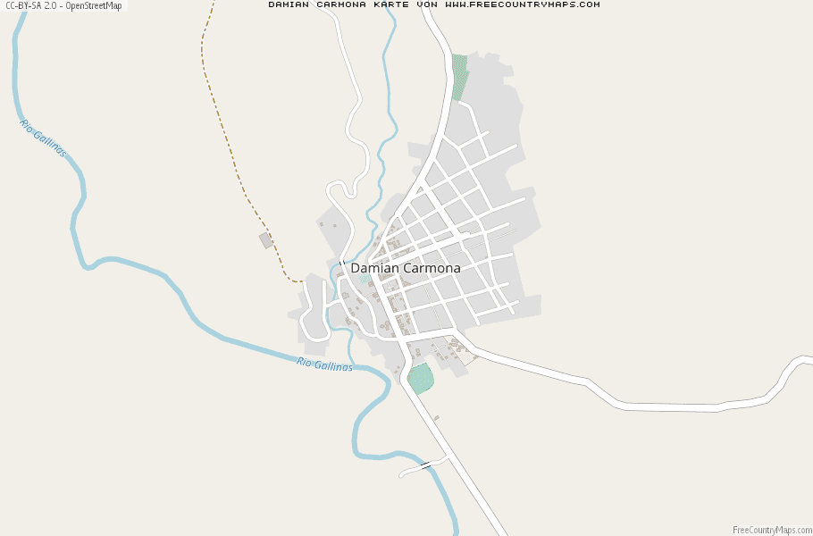 Karte Von Damian Carmona Mexiko