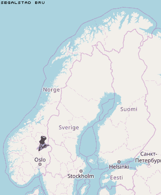 Segalstad bru Karte Norwegen
