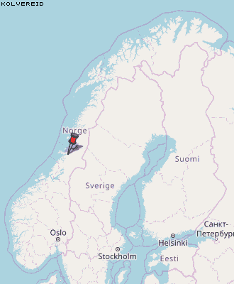 Kolvereid Karte Norwegen