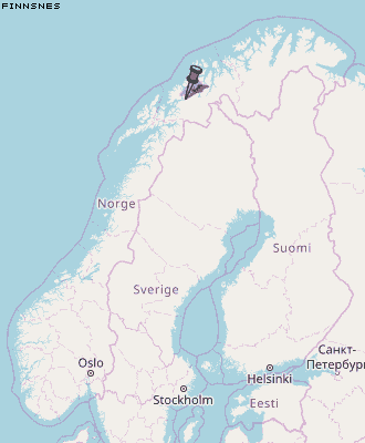 Finnsnes Karte Norwegen