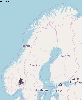 Hokksund Karte Norwegen