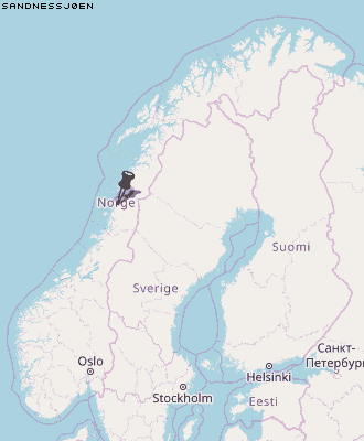 Sandnessjøen Karte Norwegen