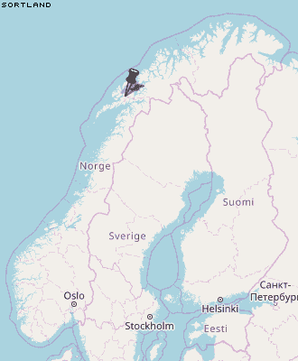 Sortland Karte Norwegen