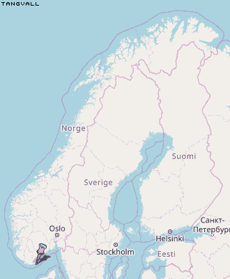 Tangvall Karte Norwegen