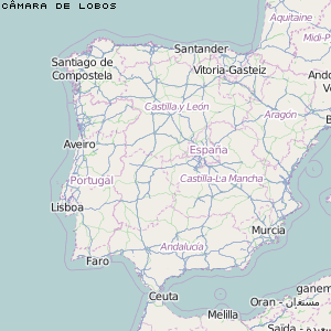 Câmara de Lobos Karte Portugal