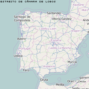 Estreito de Câmara de Lobos Karte Portugal