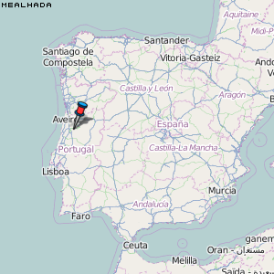 Mealhada Karte Portugal